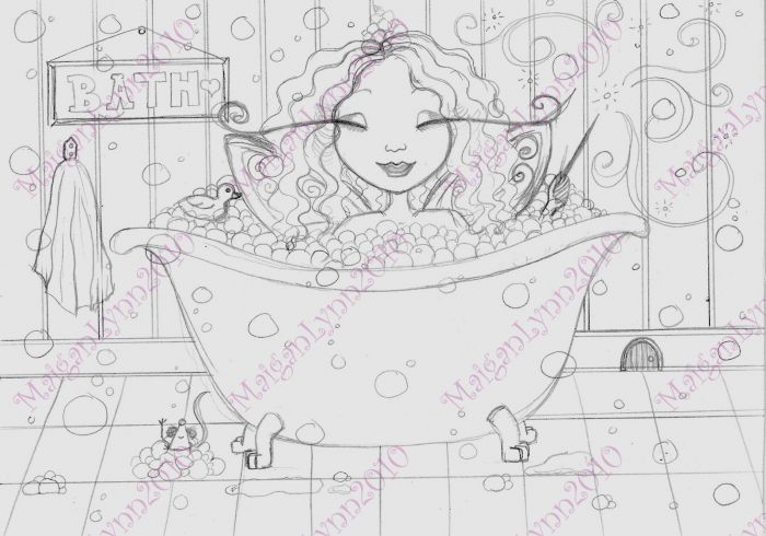 Bubble Bath Fairy by Maigan Lynn